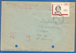 Polen; Zofia Natkowska; 1969 - Cartas & Documentos