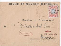 Lettre 1938 De Monbasa à Marseille Via Aden - Kenya, Uganda & Tanganyika