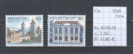 (TJ) Europa CEPT 1978 - Zwitserland YT 1058/59 (postfris/neuf/MNH) - 1978