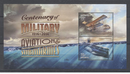 Australia 2014 - Cent. Of Miliatary Aviation Miniature Sheet Mnh** - Mint Stamps