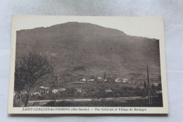 Saint Cergues Les Voirons, Vue Générale Et Village De Boringes, Hautes Savoie 74 - Saint-Cergues