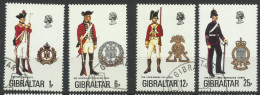 Gibraltar 338/341 Gest. - Gibraltar