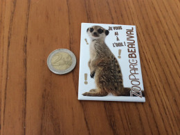 Magnet "ZOOPARC DE BEAUVAL" (zoo, Suricate) - Magnets