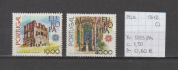 (TJ) Europa CEPT 1978 - Portugal YT1383/84 (gest./obl./used) - 1978