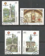 ESPAÑA EDIFIL NUM.3617/3620 SERIE COMPLETA USADA - Used Stamps