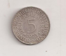 Germany Coin - 5 Deutsche Mark Silver - 1973 D - Sonstige & Ohne Zuordnung