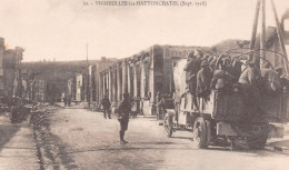 VIGNEULLES-les-HATTONCHATEL (Meuse) - Sept. 1918 - Camion Militaires, Ruines Guerre 1914-18 - Vigneulles Les Hattonchatel