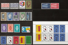1969 Jaargang Nederland NVPH 918-938 Complete.  Postfris/MNH** - Full Years