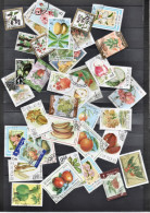 LOT VRAC  +70 Timbres  Sur Le Thème VEGETAL (fruits, Plantes ...) Cf Scans Pour Détail - Otros & Sin Clasificación