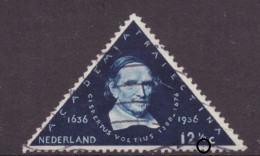 Nederland / Niederlande / Pays Bas NVPH 288 PM2 Plaatfout Plate Error Used (1936) - Abarten Und Kuriositäten