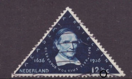 Nederland / Niederlande / Pays Bas NVPH 288 PM2 Plaatfout Plate Error Used (1936) - Variedades Y Curiosidades