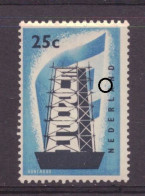 Nederland / Niederlande / Pays Bas NVPH 682 PM1 Plaatfout Plate Error MH * (1956) - Abarten Und Kuriositäten