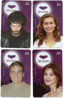 Le Baiser Du Vampire  Film Movie  4 Télécartes Brésil Phonecard (1106) - Brésil