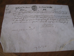 J.B. DE SELUE Autographe Signé 1686 PROCUREUR COURS MONNAIES PARIS Parchemin - Historische Personen