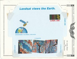 USA 1985, Scott # UC58. Entire.Weather Satelites 25th Annivs, Multicolored. MNH(**) - 1981-00