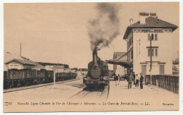 CPA - PORT-DE-BOUC (B Du R) - La Gare De Port-de-Bouc (Nouvelle Ligne Chemin De Fer De L'Estaque à Miramas) - Autres & Non Classés