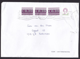 Netherlands: Cover, 2000s, 4 Stamps, Queen Beatrix, High Value (minor Creases) - Lettres & Documents