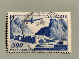 Algérie 1949-1953 Poste Aérienne Timbre No 12 Outremer - Luchtpost