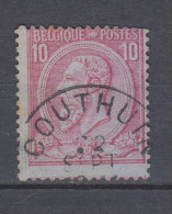 COB 46 Oblitération Centrale COUTHUIN - 1884-1891 Léopold II