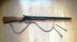 Fusil à Fléchettes (à 2 Canons) Pour Enfant - Année 70  - - Other & Unclassified