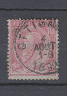 COB 46 Oblitération Centrale OTTIGNIES - 1884-1891 Léopold II