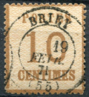 !!! ALSACE LORRAINE, N°5 CACHET FRANCAIS DE BRIEY TYPE 17 - Usados