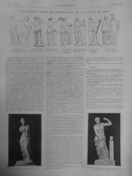 1896 STATUE LA VENUS DE MILO ANTIOCHE SCULPTEUR 1 JOURNAL ANCIEN - Non Classés