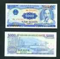 VIETNAM -  1991 5000 Dong UNC  Banknote - Vietnam