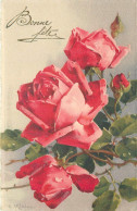 KLEIN Catharina (illustrateur) -  Fleurs, Roses Rouges. - Klein, Catharina