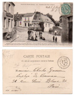 (02) 545, Vervins, Cliché Em P 28, Carrefour De La Rue Du Moulin, Boulangerie, Dos Non Divisé, état - Vervins