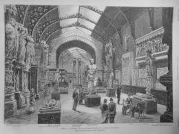 1882 MUSEE SCULPTURES  SCULPTEUR 1 JOURNAL ANCIEN - Non Classés