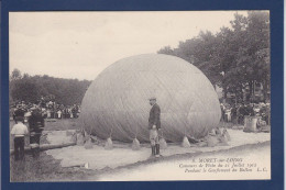 CPA [77] Seine Et Marne > Moret Sur Loing Montgolfière Aviation Ballon Rond Non Circulé - Moret Sur Loing