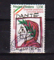 Homenaje A Dante Alighieri (Padre De La Lengua Italiana)., Cancelado, 1ª Calidad, Alto Facial (2018) - Used Stamps