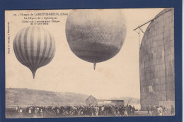 CPA [60] Oise > Lamotte Breuil Montgolfière Aviation Ballon Rond Circulé Astronomie éclipse - Altri & Non Classificati