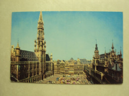 53948 - BRUXELLES - GRAND'PLACE - ZIE 2 FOTO'S - Markten