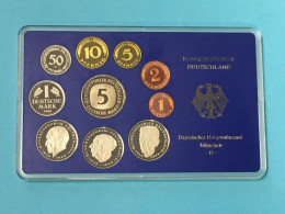 BRD - GERMANIA FEDERALE - 1986 D PROOF - Set Di Monete Divisionali - Mint Sets & Proof Sets
