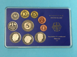 BRD - GERMANIA FEDERALE - 1986 D PROOF - Set Di Monete Divisionali - Sets De Acuñados &  Sets De Pruebas