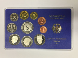 BRD - GERMANIA FEDERALE - 1985 D PROOF - Set Di Monete Divisionali - Mint Sets & Proof Sets