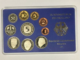 BRD - GERMANIA FEDERALE - 1993 D PROOF - Set Di Monete Divisionali - Mint Sets & Proof Sets