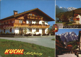 72460748 Kuchl Haus Stegmayer Dorfpartie Kuchl - Autres & Non Classés