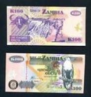 ZAMBIA -  2006 100 Kwacha UNC  Banknote - Zambie