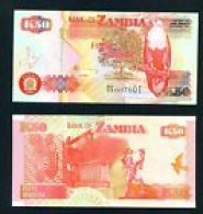 ZAMBIA -  2009 50 Kwacha UNC  Banknote - Zambie