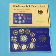 BRD - GERMANIA FEDERALE - 1999 J PROOF - Set Di Monete Divisionali - Mint Sets & Proof Sets