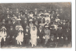 CPA Carte Photo St Saint Priest La Martinerie Scene De Mariage - J.B. Boudeau Photos - Saint Priest Taurion