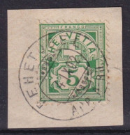 Ziffer 65B, 5 Rp.grün  (REHETOBEL)     1902 - Oblitérés
