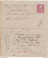 AUSTRIA - INTERO POSTALE - CARTE -LETTERE - VIAGGIATA - 1913 - Kartenbriefe