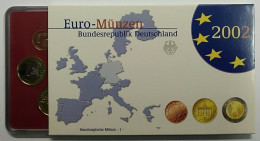 BRD - GERMANIA FEDERALE - 2002 J PROOF - Set Di Monete Divisionali - Mint Sets & Proof Sets