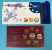 BRD - GERMANIA FEDERALE - 2002 G PROOF - Set Di Monete Divisionali - Mint Sets & Proof Sets