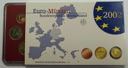 BRD - GERMANIA FEDERALE - 2002 D PROOF - Set Di Monete Divisionali - Mint Sets & Proof Sets