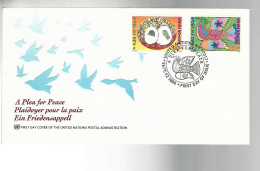 53007 ) United Nations FDC New York Postmark 1996  - Lettres & Documents